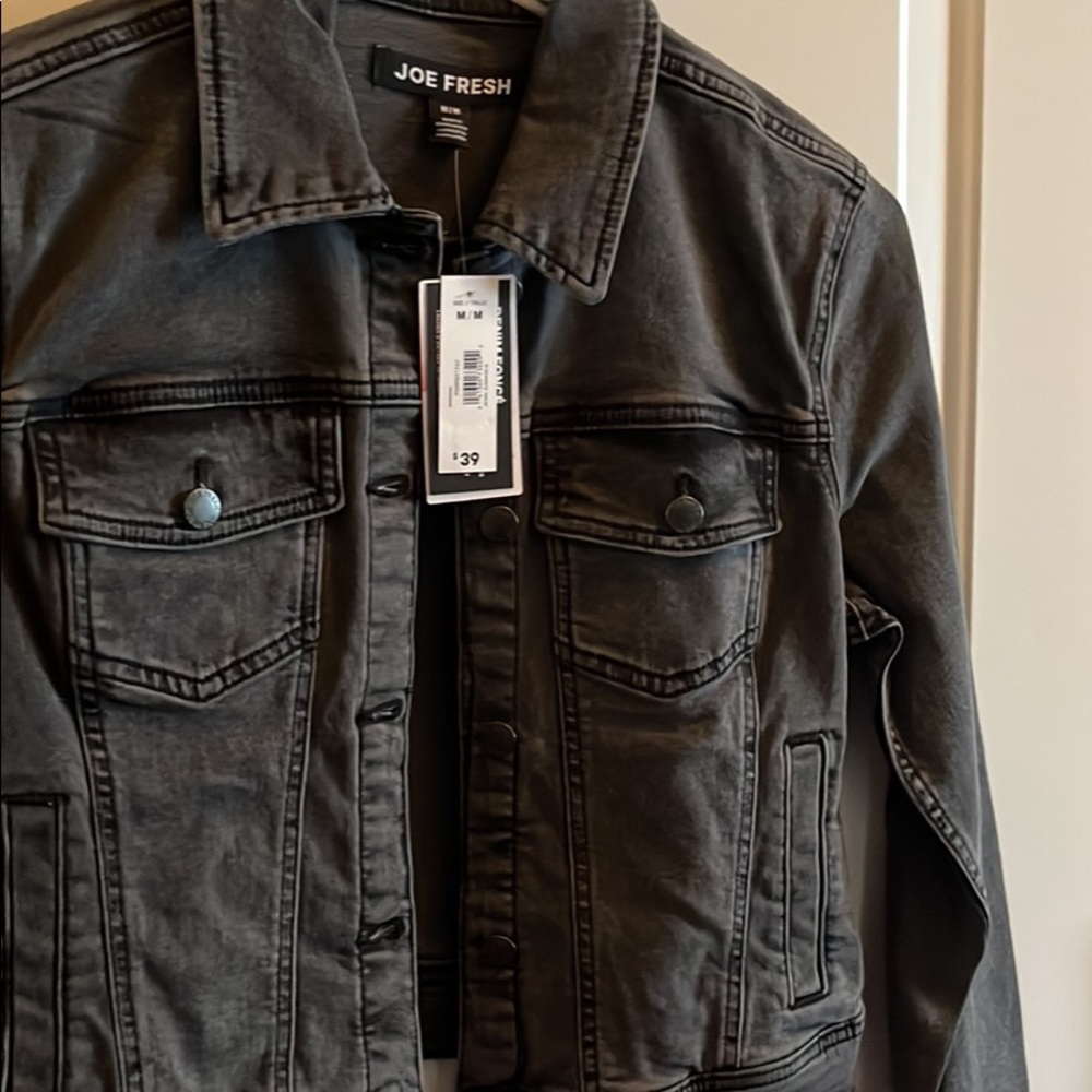 Black Jean Jacket